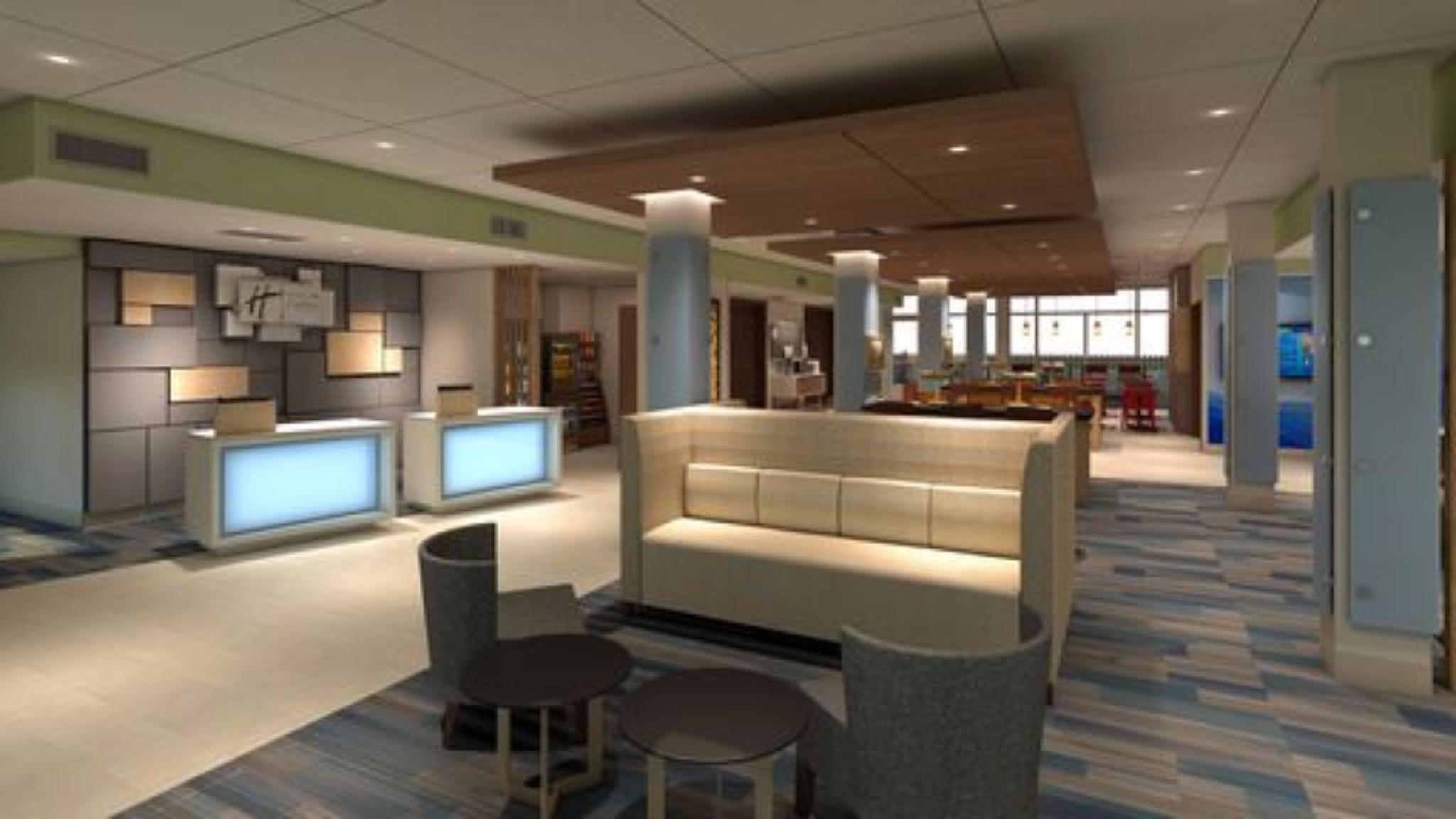 Holiday Inn Express & Suites Omaha Airport By Ihg Carter Lake Exterior photo